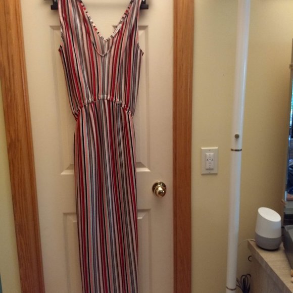 Zara Stripe V-neck Knit striped Summer Dress NWOT ๐HOST PICK x2๐ - Picture 6 of 15